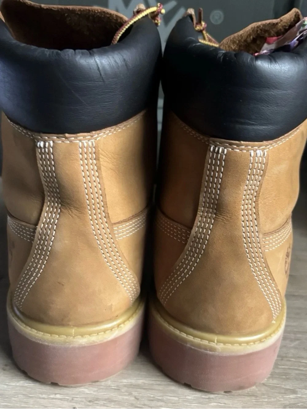 Timberland Tan Leather Premium Boots EX Size 13 M Primaloft 400 Gram Retro